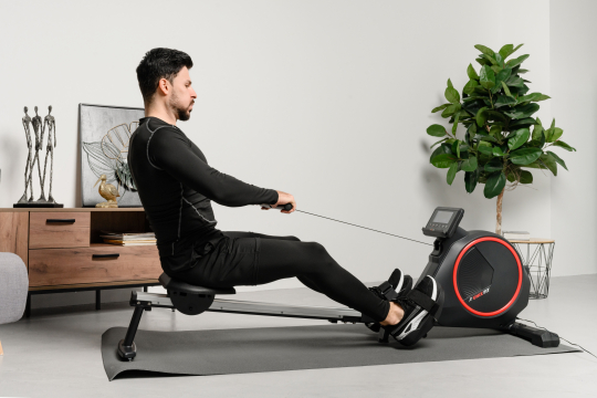 Гребной тренажер UNIX Fit Techno Rower 410E - 10