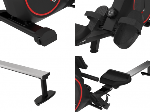 Гребной тренажер UNIX Fit Techno Rower 410E - 14